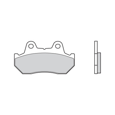 PLAQUETTES DE FREIN BREMBO 07HO18SP