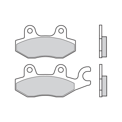 PLAQUETTES DE FREIN BREMBO 07HO4008