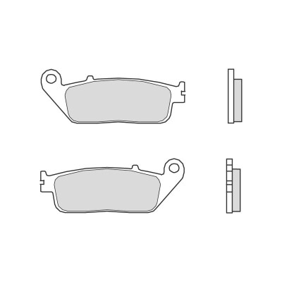 PLAQUETTES DE FREIN BREMBO 07HO41SR