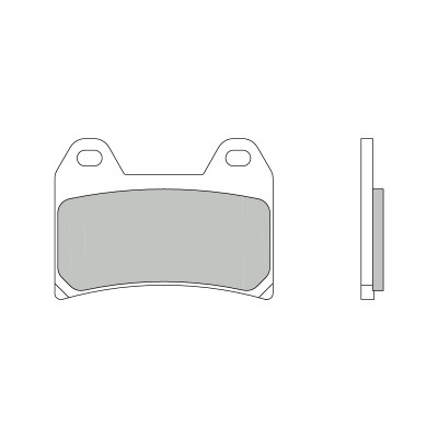PLAQUETTES DE FREIN BREMBO 07HO47SA