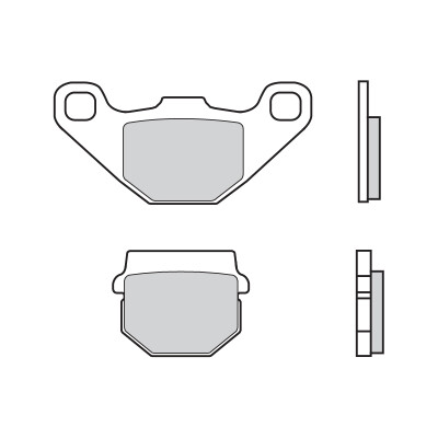 PLAQUETTES DE FREIN BREMBO 07KA07SX
