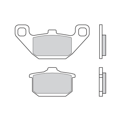 PLAQUETTES DE FREIN BREMBO 07KA0808