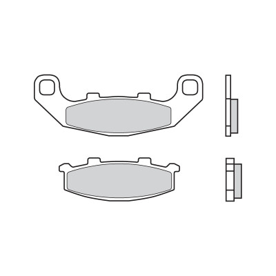 PLAQUETTES DE FREIN BREMBO 07KA11SP