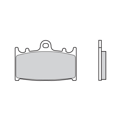 PLAQUETTES DE FREIN BREMBO 07KA13RC