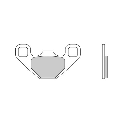 PLAQUETTES DE FREIN BREMBO 07PO13SD