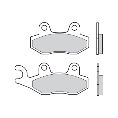 PLAQUETTES DE FREIN BREMBO 07SU12SP
