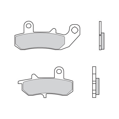PLAQUETTES DE FREIN BREMBO 07SU1718