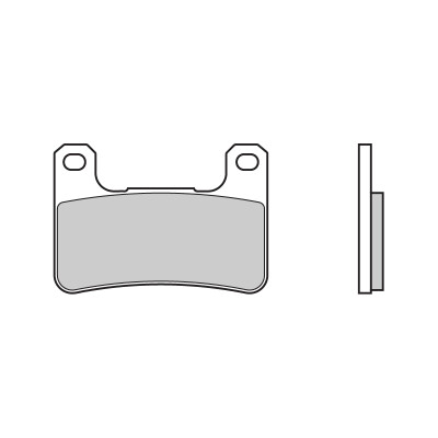 PLAQUETTES DE FREIN BREMBO 07SU27SR
