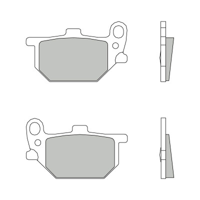 PLAQUETTES DE FREIN BREMBO 07YA0413