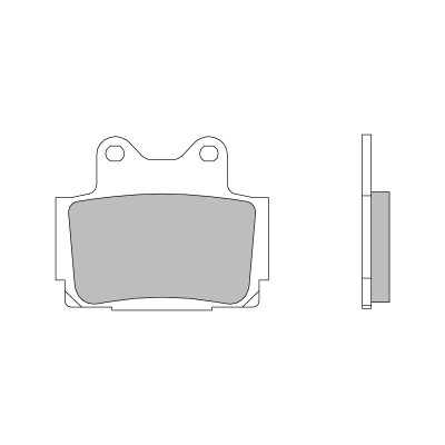 PLAQUETTES DE FREIN BREMBO 07YA12SP