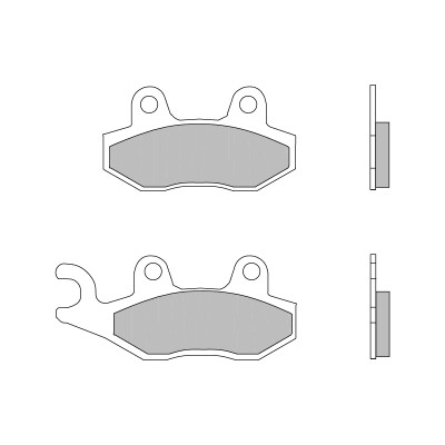 PLAQUETTES DE FREIN BREMBO 07YA21SA