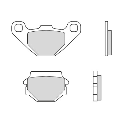 PLAQUETTES DE FREIN BREMBO 07YA54CC