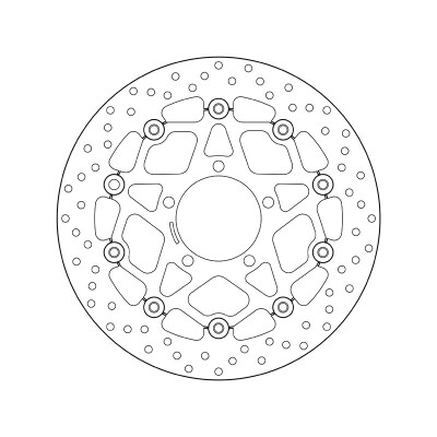 DISQUE DE FREIN BREMBO 78B40861
