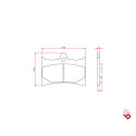 J.BRAKE PASS BR3031 BRENTA