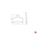 J.BRAKE PASS BR3039 BRENTA