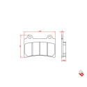 J.BRAKE PASS BR3135 BRENTA