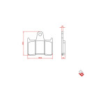 J.BRAKE PASS BR3137 BRENTA