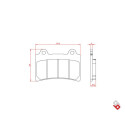 J.BRAKE PASS BR3138 BRENTA