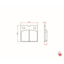 J.BRAKE PASS BR3141 BRENTA