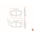 J.BRAKE PASS BR3144 BRENTA