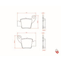 J.BRAKE PASS BR3173 BRENTA
