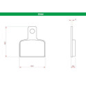 J.BRAKE PASS BR3244 BRENTA