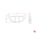 J.BRAKE PASS BR4078 BRENTA