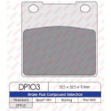 J. PLAQUETTES DE FREIN DP103