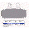 J. PLAQUETTES DE FREIN DP108