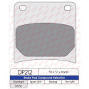 J. PLAQUETTES DE FREIN DP212