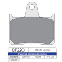 J. PLAQUETTES DE FREIN DP220
