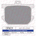 J. PLAQUETTES DE FREIN DP401