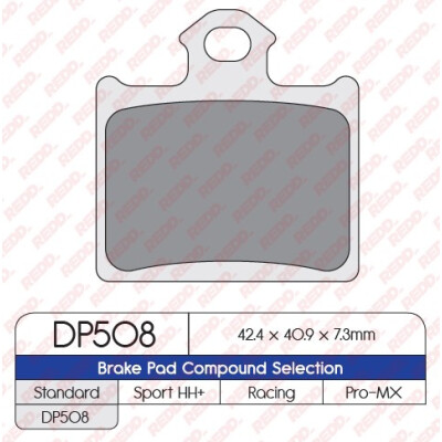 J. PLAQUETTES DE FREIN DP508