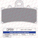 J. PLAQUETTES DE FREIN DP519