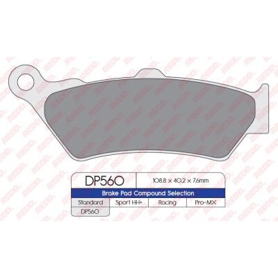 J. PLAQUETTES DE FREIN DP560