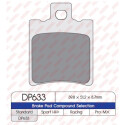 J. PLAQUETTE DE FREIN DP633