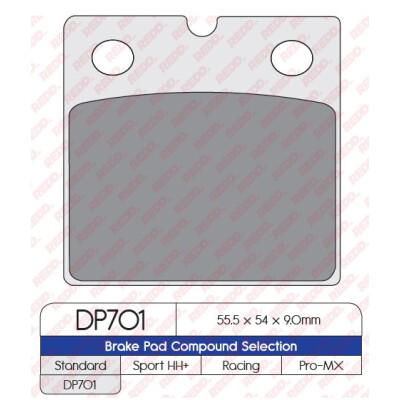 J. PLAQUETTES DE FREIN DP701