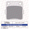 J. PLAQUETTES DE FREIN DP816