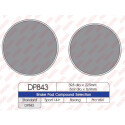 J. PLAQUETTES DE FREIN DP843