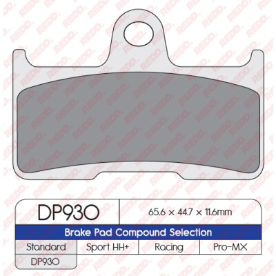 J. PLAQUETTES DE FREIN DP930