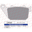 J. PLAQUETTES DE FREIN DP949