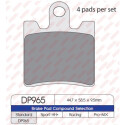 J. PLAQUETTES DE FREIN DP965