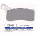 J. PLAQUETTES DE FREIN DP989