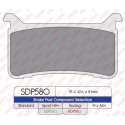 J. PLAQUETTES DE FREIN SDP580HH+