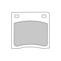 J. PLAQUETTE DE FREIN FDB151P FERODO
