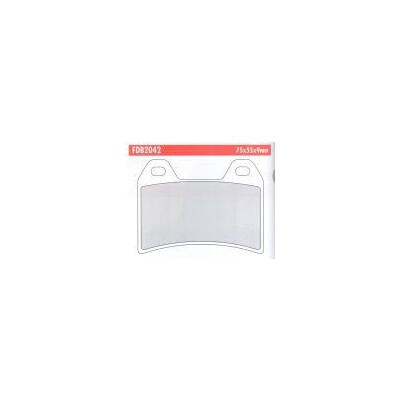 J. PLAQUETTE DE FREIN FDB2042P FERODO