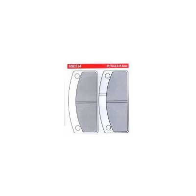 J. PLAQUETTE DE FREIN FDB2154P FERODO