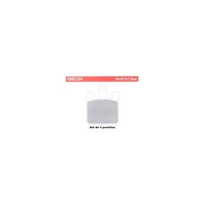 J. PLAQUETTE DE FREIN FDB2164ST FERODO