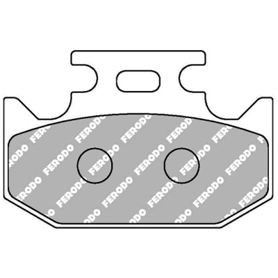 J. PLAQUETTE DE FREIN FDB2270P FERODO
