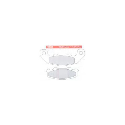 J. PLAQUETTE DE FREIN FDB508P FERODO